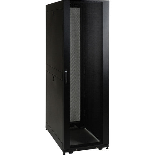 Boîtier haut de gamme à faible profondeur SmartRack 45U de Tripp Lite par Eaton (portes et panneaux latéraux inclus) SR45UBSD