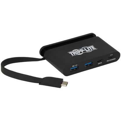 Hub USB 3.1 C Tripp Lite par Eaton U460-T04-2A2C-1, 5 Gbit/s, noir U460-T04-2A2C-1