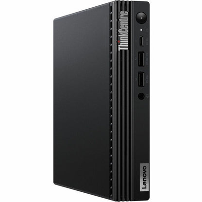 Ordinateur de bureau Lenovo ThinkCentre M80q Gen 3 11U10055CA - Intel Core i7 12e génération i7-12700T Dodeca-core (12 cœurs) 1,40 GHz - 32 Go RAM DDR5 SDRAM - 512 Go SSD M.2 PCI Express NVMe 4.0 x4 - Minuscule - Noir 11U10055CA
