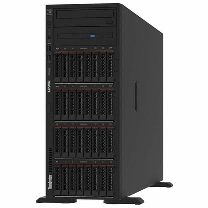 Serveur tour 4U Lenovo ThinkSystem ST650 V3 7D7A1009NA - 1 x Intel Xeon Silver 4410T 2,70 GHz - 32 Go RAM - Serial ATA, contrôleur SAS 12 Gb/s 7D7A1009NA
