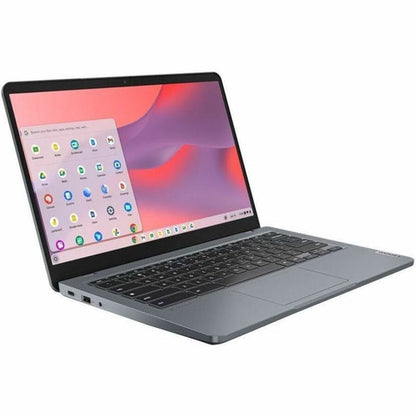 Lenovo 14e Chromebook Gen 3 82W6000ACF Chromebook à écran tactile 14" - Full HD - 1920 x 1080 - Intel N-Series N100 Quad-core (4 Core) 800 MHz - 4 Go de RAM totale - 4 Go de mémoire embarquée - 32 Go de mémoire flash - Gris orage 82W6000ACF