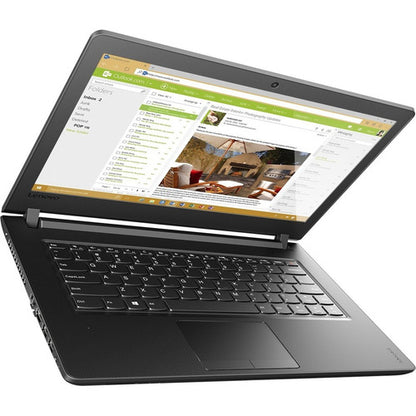 Ordinateur portable Lenovo IdeaPad 110-15IBR 80T70011US 15,6" - 1366 x 768 - Intel Pentium N3710 Quad-core (4 cœurs) 1,60 GHz - 4 Go de RAM totale - Disque dur 1 To - Noir 80T70011US