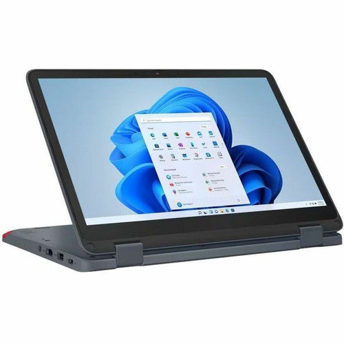 Ordinateur portable convertible 2 en 1 Lenovo 82VQ000EUS 12,2" - WUXGA - 1920 x 1200 - Intel N100 Quad-core (4 cœurs) - 4 Go de RAM totale - 4 Go de mémoire embarquée - 128 Go SSD - Gris ardoise 82VQ000EUS