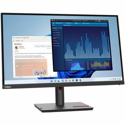 Lenovo ThinkVision T27p-30 27" Class Webcam 4K UHD LED Monitor - 16:9 - Black 63A9ZAR1US