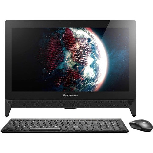 Ordinateur tout-en-un Lenovo C20-05 F0B3005CUS - AMD E-Series E1-7010 1,50 GHz - 4 Go RAM DDR3L SDRAM - Disque dur 500 Go - 19,5" Full HD 1920 x 1080 - Bureau - Noir, Gris F0B3005CUS