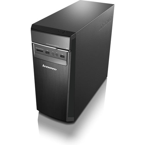 Ordinateur de bureau Lenovo H50-55 90BG003KUS - AMD A-Series A10-7800 3,50 GHz - 8 Go RAM DDR3 SDRAM - 1 To HDD - 120 Go SSD - Tour 90BG003KUS