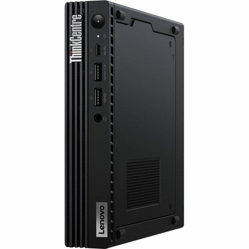 Ordinateur de bureau Lenovo ThinkCentre M90q Gen 3 11U50068CA - Intel Core i5 12e génération i5-12500 Hexa-core (6 cœurs) 3 GHz - 8 Go de RAM DDR5 SDRAM - 256 Go SSD M.2 PCI Express NVMe 4.0 x4 - Minuscule - Noir 11U50068CA