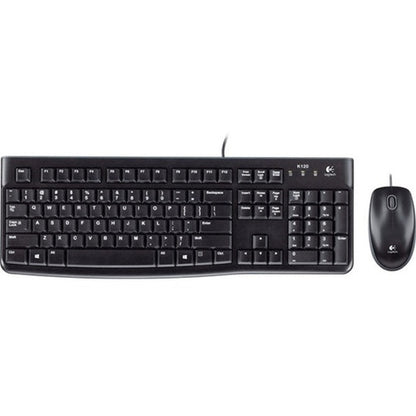 Lenovo Logitech Desktop MK120 - Keyboard and mouse set - USB - English 78004843