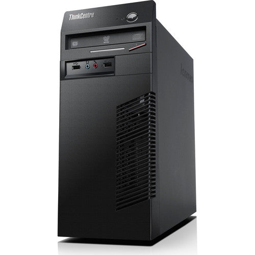 Ordinateur de bureau Lenovo ThinkCentre M79 10CN0000US - AMD A-Series A4-6300 Dual-core (2 Core) 3,70 GHz - 4 Go RAM DDR3 SDRAM - Disque dur 500 Go - Tour - Noir professionnel 10CN0000US