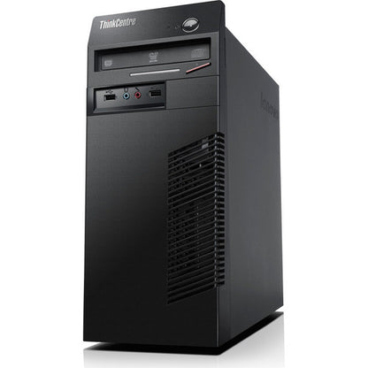 Ordinateur de bureau Lenovo ThinkCentre M79 10CN0000US - AMD A-Series A4-6300 Dual-core (2 Core) 3,70 GHz - 4 Go RAM DDR3 SDRAM - Disque dur 500 Go - Tour - Noir professionnel 10CN0000US