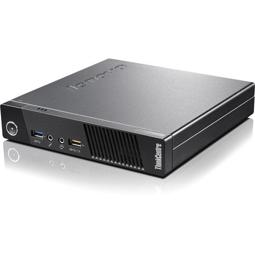 Ordinateur de bureau Lenovo ThinkCentre M73 10AY008CUS - Intel Core i5 i5-4590T Quad-core (4 cœurs) 2 GHz - 4 Go de RAM DDR3 SDRAM - Disque dur 500 Go - Minuscule - Noir professionnel 10AY008CUS