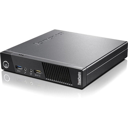 Ordinateur de bureau Lenovo ThinkCentre M73 10AY008CUS - Intel Core i5 i5-4590T Quad-core (4 cœurs) 2 GHz - 4 Go de RAM DDR3 SDRAM - Disque dur 500 Go - Minuscule - Noir professionnel 10AY008CUS