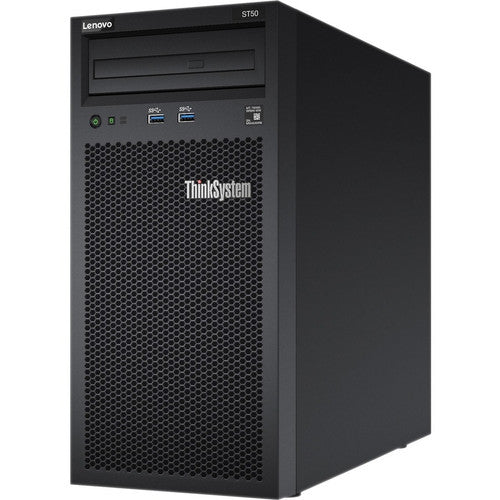 Lenovo ThinkSystem ST50 7Y48A02MNA 4U Tower Server - 1 x Intel Xeon E-2224G 3.50 GHz - 8 GB RAM - Serial ATA/600 Controller 7Y48A02MNA
