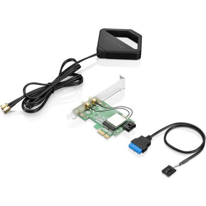 Adaptateur combiné Wi-Fi/Bluetooth Lenovo IEEE 802.11ac Bluetooth 4.2 pour ordinateur de bureau 4XC0T22654