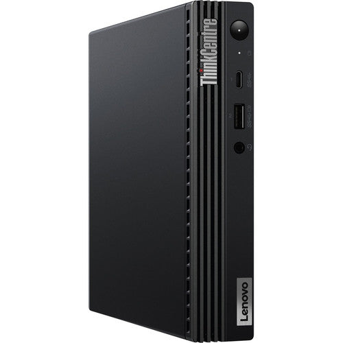 Ordinateur de bureau Lenovo ThinkCentre M75q Gen 2 11JN0070US - AMD Ryzen 5 PRO 5650GE Hexa-core (6 cœurs) 3,40 GHz - 8 Go de RAM DDR4 SDRAM - 256 Go SSD M.2 PCI Express NVMe - Minuscule - Noir 11JN0070US