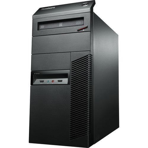 Ordinateur de bureau Lenovo ThinkCentre M92p 3228A1U - Intel Core i7 3e génération i7-3770 Quad-core (4 cœurs) 3,40 GHz - 4 Go de RAM DDR3 SDRAM - Disque dur 500 Go - Tour - Noir professionnel 3228A1U