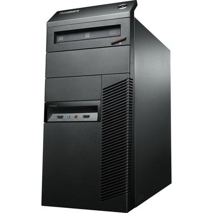 Ordinateur de bureau Lenovo ThinkCentre M92p 3228A1U - Intel Core i7 3e génération i7-3770 Quad-core (4 cœurs) 3,40 GHz - 4 Go de RAM DDR3 SDRAM - Disque dur 500 Go - Tour - Noir professionnel 3228A1U
