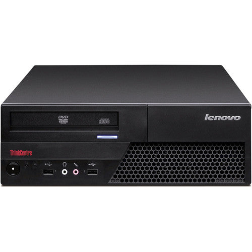Ordinateur de bureau Lenovo ThinkCentre M58p 7479A6U - Intel Core 2 Duo E8400 Dual-core (2 cœurs) 3 GHz - 2 Go de RAM DDR3 SDRAM - Disque dur 160 Go - Petit format - Noir 7479A6U