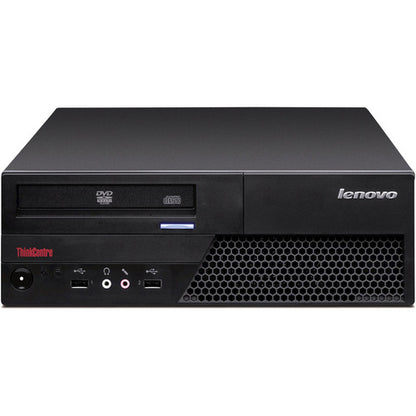Ordinateur de bureau Lenovo ThinkCentre M58p 7479A6U - Intel Core 2 Duo E8400 Dual-core (2 cœurs) 3 GHz - 2 Go de RAM DDR3 SDRAM - Disque dur 160 Go - Petit format - Noir 7479A6U
