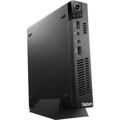 Ordinateur de bureau Lenovo ThinkCentre M72e 4004B8U - Intel Core i3 2e génération i3-2120T Dual-core (2 cœurs) 2,60 GHz - 4 Go de RAM DDR3 SDRAM - Disque dur 500 Go - Ultra petit - Business Noir 4004B8U
