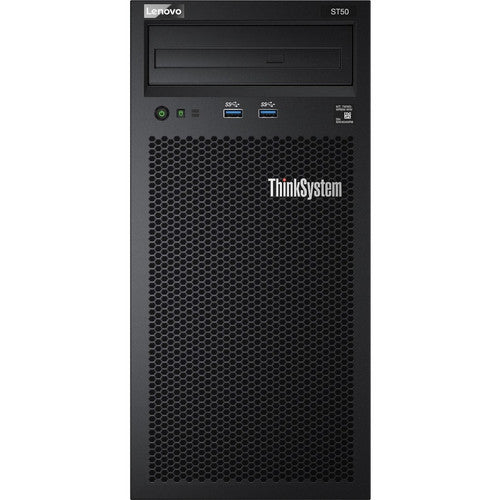 Lenovo ThinkSystem ST50 7Y48A03HNA 4U Tower Server - 1 x Intel Xeon E-2224G 3.50 GHz - 8 GB RAM - 2 TB HDD - (2 x 1TB) HDD Configuration - Serial ATA/600 Controller 7Y48A03HNA