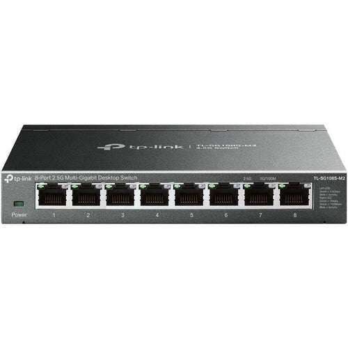 TP-Link 8-Port 2.5G Multi-Gigabit Desktop Switch TL-SG108S-M2