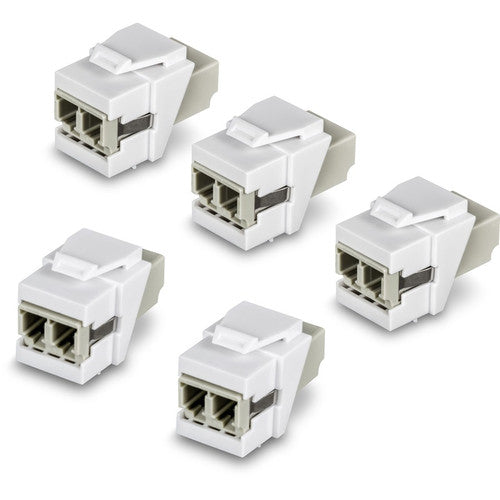 TRENDnet LC Duplex Connecteurs Keystone pour fibre optique - Lot de 5 TC-K05LC
