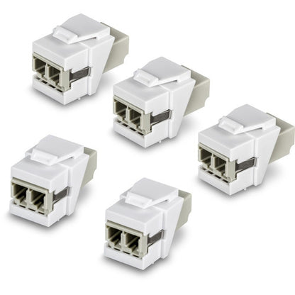 TRENDnet LC Duplex Connecteurs Keystone pour fibre optique - Lot de 5 TC-K05LC