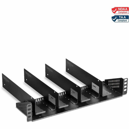 TRENDnet TI-R4U, châssis vertical d'alimentation industrielle monté en rack 19" pour TI-RSP100048 TI-R4U