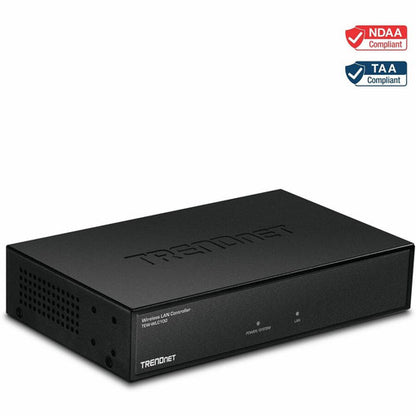 Contrôleur LAN sans fil TRENDnet ; commutateur GB 5 ports intégré ; compatible avec : TEW-755AP/TEW-821DAP/TEW-825DAP ; gestion des points d'accès ; TEW-WLC100 TEW-WLC100