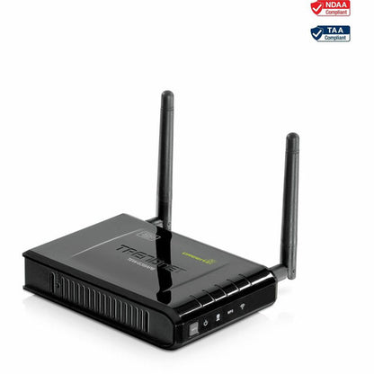 TRENDnet Wireless N300 2T2R Detachable antennas; Access Point; 2.4Ghz 300Mbps; 802.11b/g/n; AP/WDS/Client/Bridge; 2x2 dBi; TEW-638APB TEW-638APB