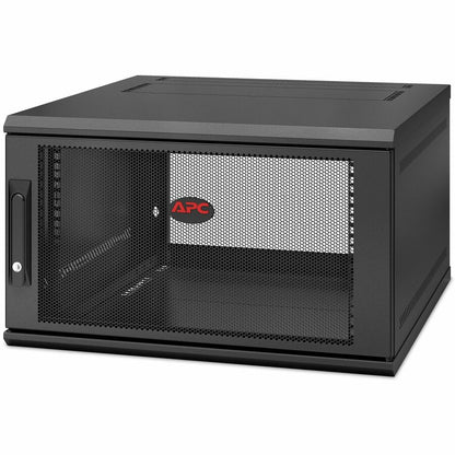 APC by Schneider Electric NetShelter WX 9U Single Hinged Wall-mount Enclosure 400mm Deep AR109SH4