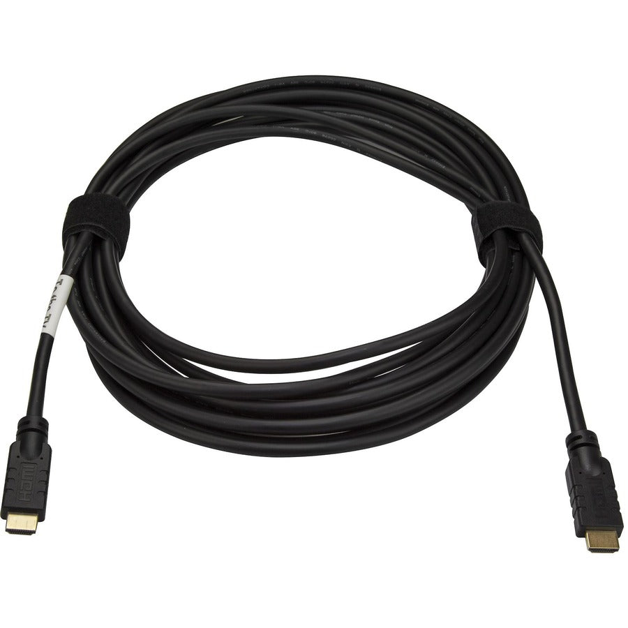 Câble HDMI 2.0 StarTech.com de 10 m - Câble HDMI actif haute vitesse 4K 60 Hz UHD - Classe CL2 pour installation murale - Durable - HDR, 18 Gbit/s HD2MM10MA