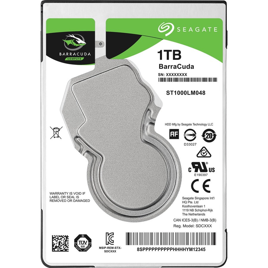 Disque dur Seagate BarraCuda ST1000LM048 1 To - 2,5" interne - SATA (SATA/600) ST1000LM048