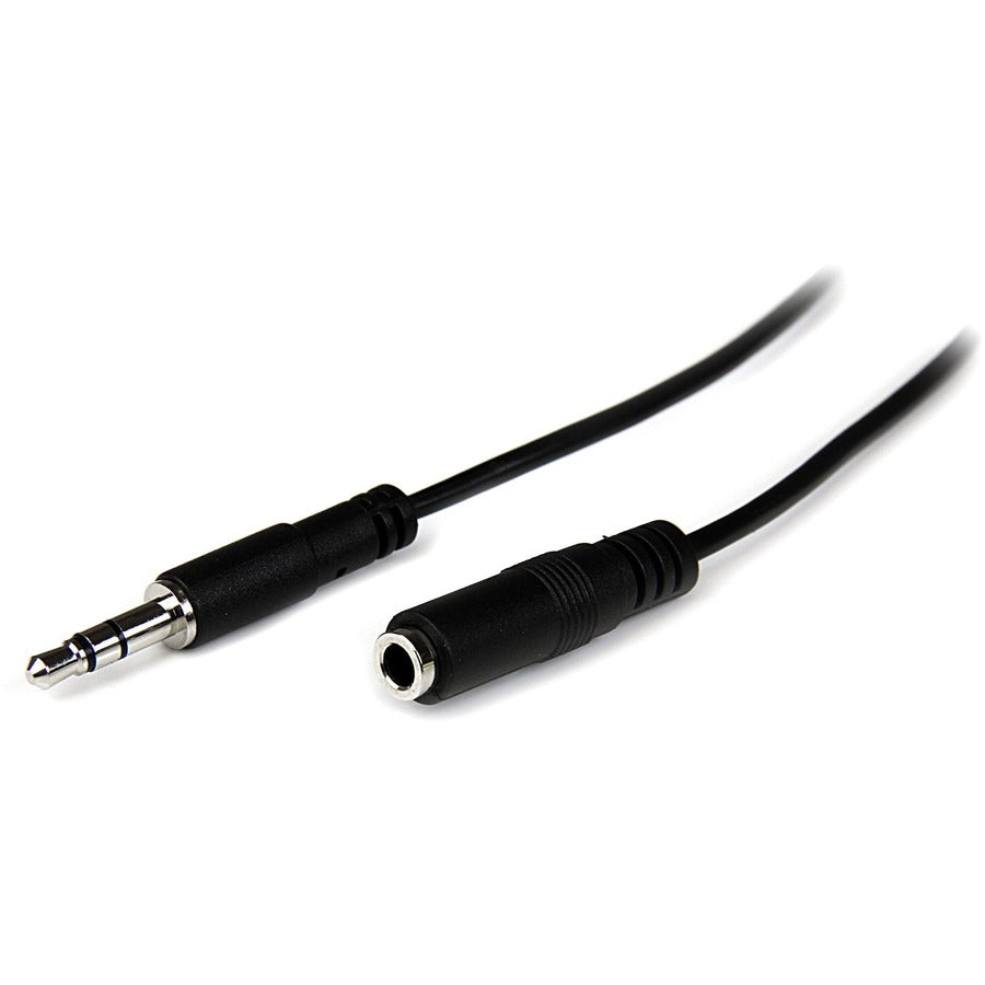 Câble d'extension audio stéréo fin 3,5 mm de StarTech.com de 2 m - M/F MU2MMFS