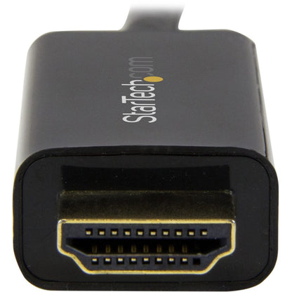 StarTech.com Câble DisplayPort vers HDMI de 5 m, vidéo 4K 30 Hz, convertisseur de câble adaptateur DP 1.2 vers HDMI pour moniteur/écran HDMI, passif DP2HDMM5MB
