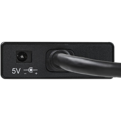 StarTech.com Hub USB 3.0 portable à 3 ports avec adaptateur Gigabit Ethernet NIC - 5 Gbit/s - Aluminium avec câble ST3300GU3B