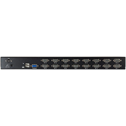 Kit de commutateur KVM USB à montage en rack 1U à 16 ports avec OSD et câbles StarTech.com SV1631DUSBUK