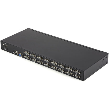 Kit de commutateur KVM USB à montage en rack 1U à 16 ports avec OSD et câbles StarTech.com SV1631DUSBUK