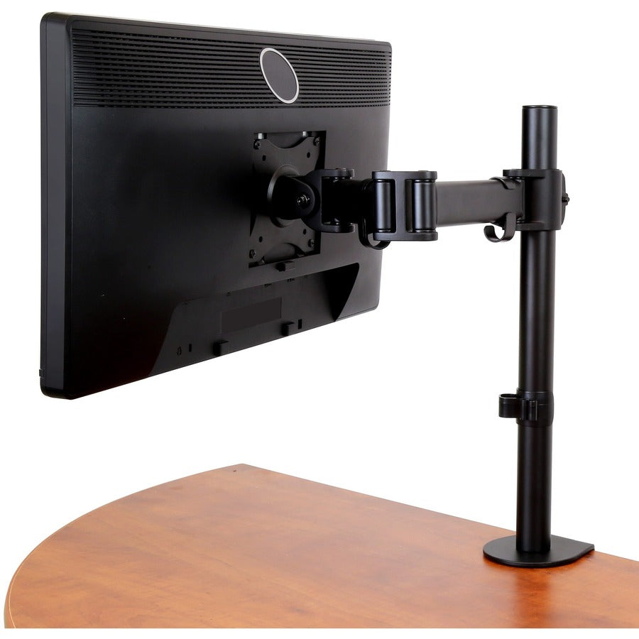 StarTech.com Bras de montage pour écran de bureau 34" (17,6 lb/8 kg) VESA, support de poteau d'écran articulé, hauteur réglable, pince/œillet ARMPIVOTB