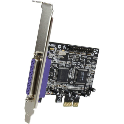 StarTech.com Carte adaptateur parallèle PCI Express / PCI-e à 2 ports - IEEE 1284 avec support à profil bas PEX2PECP2