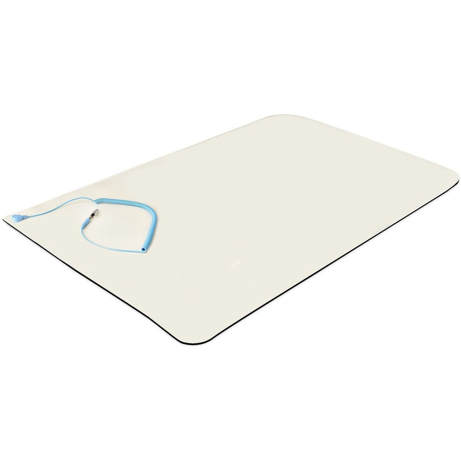 StarTech.com Tapis antistatique 58 x 129 cm, tapis ESD pour réparation électronique sur table ou bureau, tapis de travail flexible, fil de terre détachable LG-ANTI-STATIC-MAT