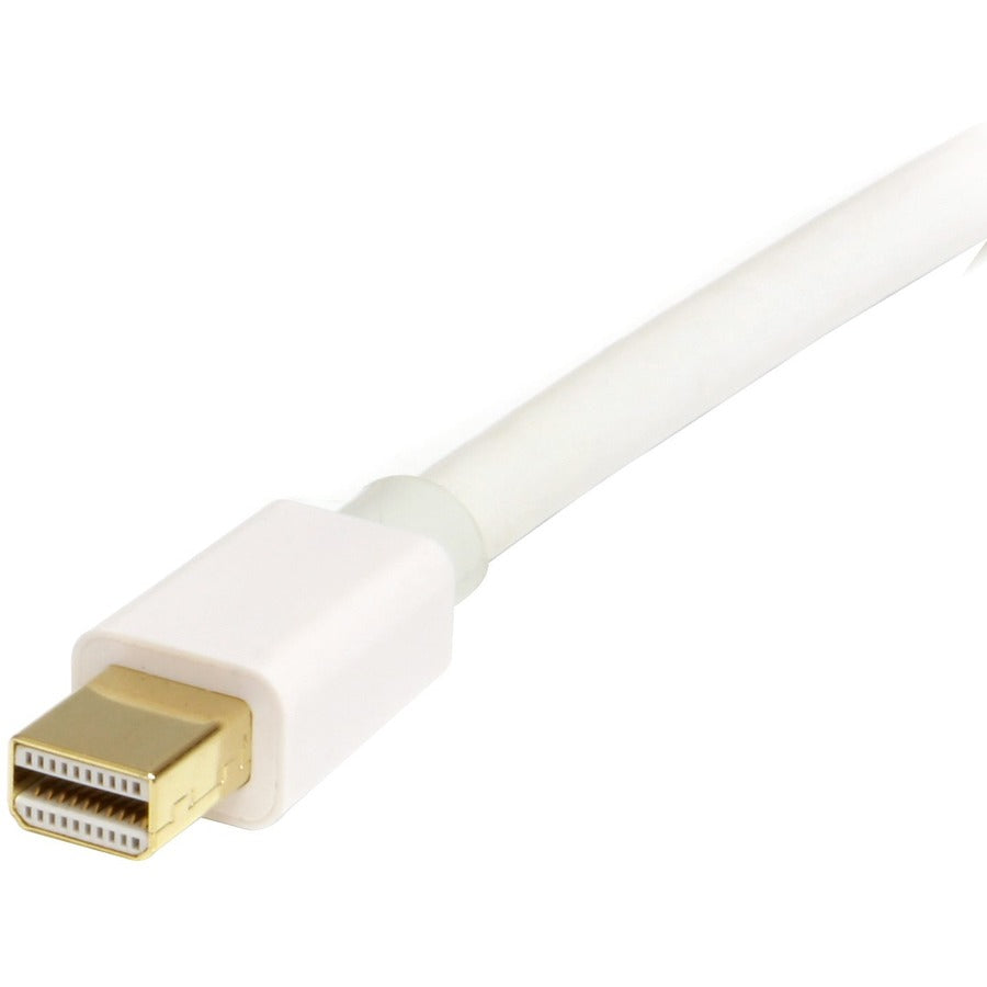 StarTech.com Câble Mini DisplayPort vers DisplayPort 1.2 de 2 m (6 pi), câble adaptateur mDP vers DisplayPort 4K x 2K, câble Mini DP vers DP pour moniteur MDP2DPMM2MW