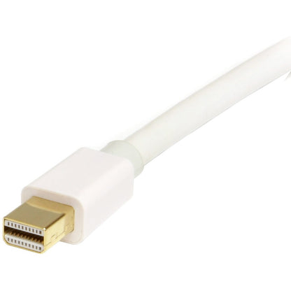 StarTech.com Câble Mini DisplayPort vers DisplayPort 1.2 de 2 m (6 pi), câble adaptateur mDP vers DisplayPort 4K x 2K, câble Mini DP vers DP pour moniteur MDP2DPMM2MW