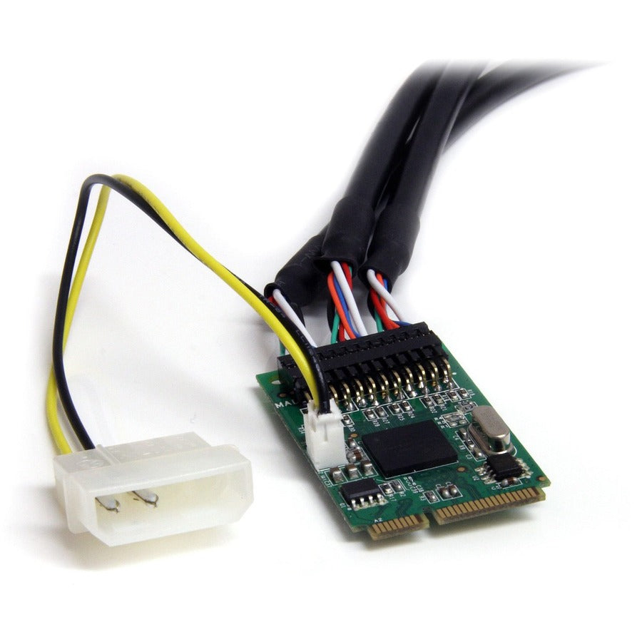 Adaptateur de carte FireWire Mini PCI Express 3 ports 2b 1a 1394 StarTech.com MPEX1394B3