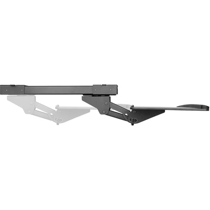StarTech.com Plateau de clavier sous le bureau - Réglable - Tiroir pour clavier - Support pour clavier d'ordinateur - Étagère pour clavier 26,4 pouces de large - Étagère pour clavier KBTRAYADJ
