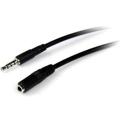 Câble d'extension de casque TRRS 4 positions 3,5 mm StarTech.com de 2 m - M/F MUHSMF2M