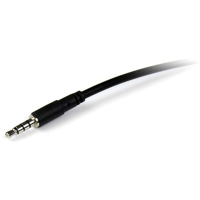 Câble d'extension de casque TRRS 4 positions 3,5 mm StarTech.com de 2 m - M/F MUHSMF2M