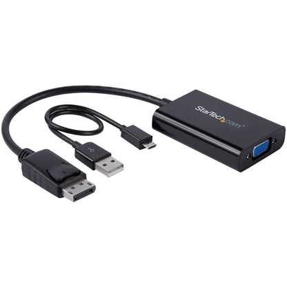 Adaptateur DisplayPort vers VGA avec audio StarTech.com - Convertisseur DP vers VGA - 1920 x 1200 DP2VGAA