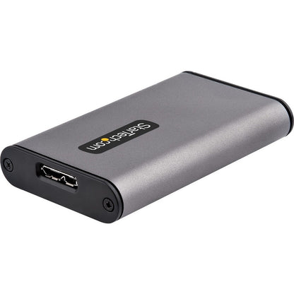 StarTech.com USB 3.0 HDMI Video Capture Device, 4K Video External USB Capture Card/Adapter, UVC Screen Recorder, works w/USB-A, USB-C, TB3 4K30-HDMI-CAPTURE